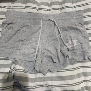 Nike grey shorts!!